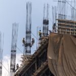 workers on a construction project