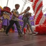 Balloon installation in Guadalajara