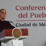 President Sheinbaum at her Oct 23 press conference