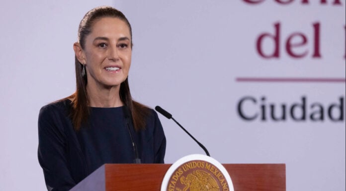 President Sheinbaum at her Oct. 2 press conference