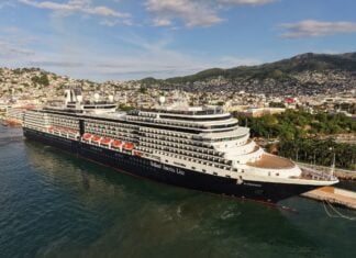 urodam de la naviera Holland America Line que nos visita con 2913