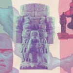 Illustration depicting some of Mexico's most iconic objects.