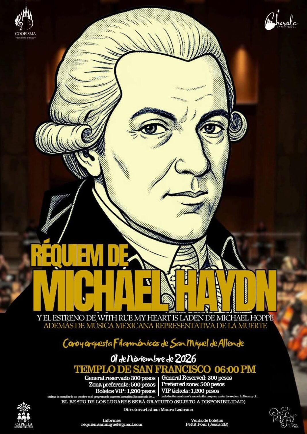 Requiem de Michael Haydn at Templo de San Francisco - Mexico News Daily
