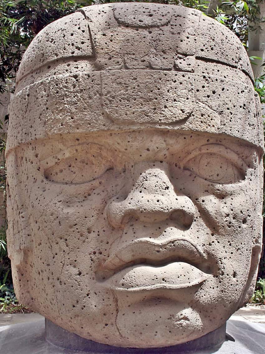 Olmec statue from San Lorenzo