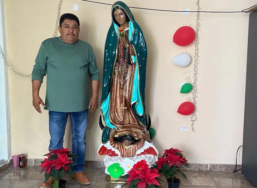 Emiliano Andrade Covarrubias, 56, was arrested in June and taken to an ICE facility in Laredo, Texas.