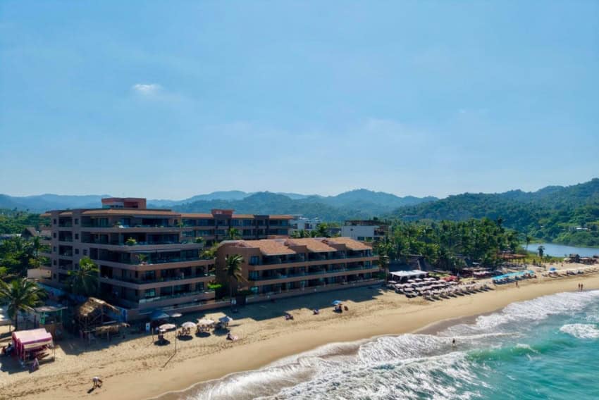 Punta Paraíso condo complex in San Pancho, Nayarit