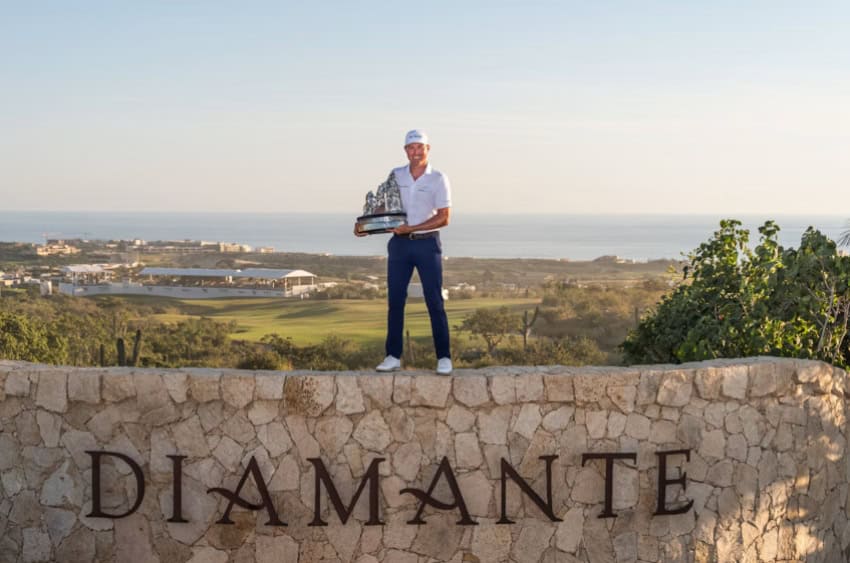 Ben Griffin, champion of the 2025 PGA World Wide Technology Championship at the Diamante El Cardonal course in Cabo San Lucas