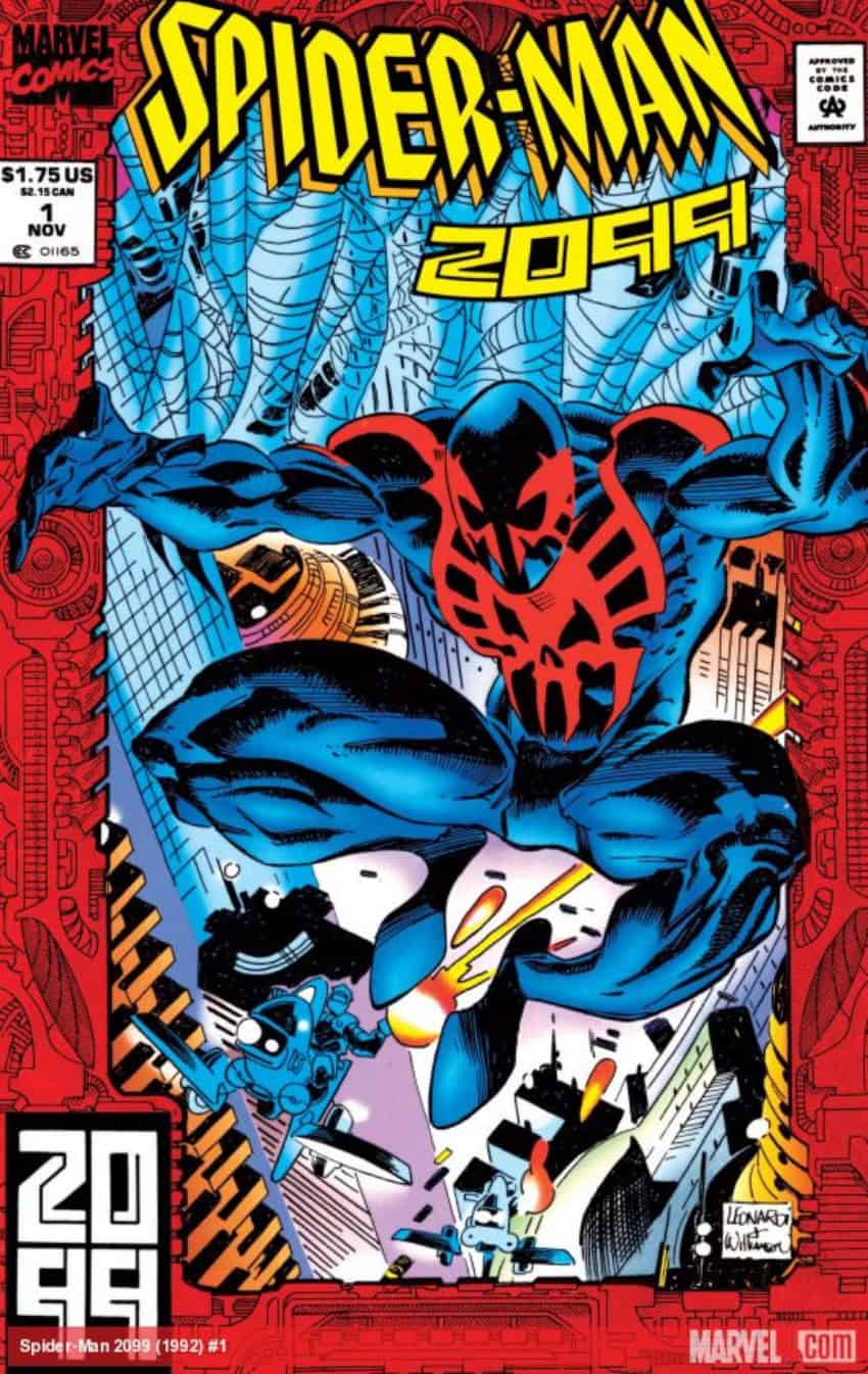 Spider-Man 2099 Marvel comic book cover