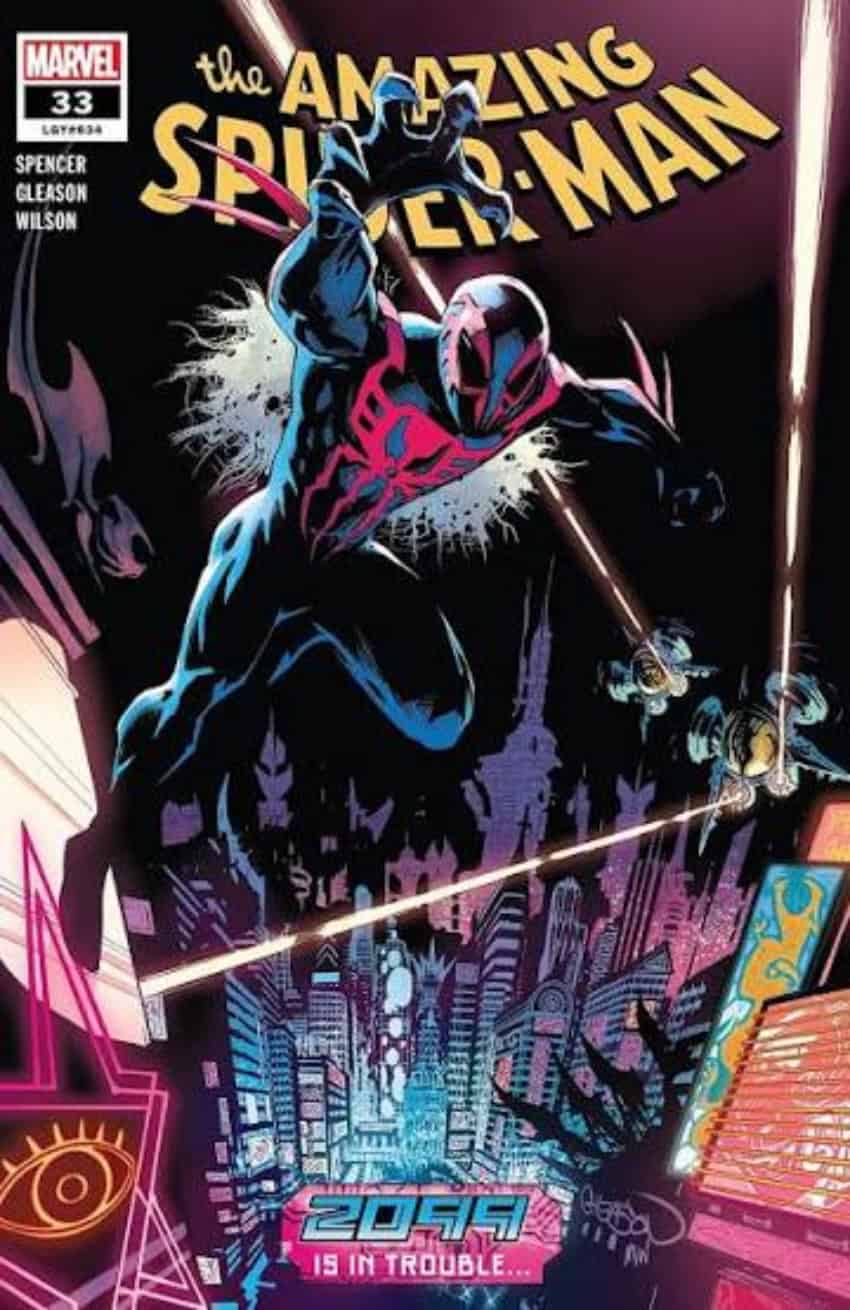 Spider-Man 2099 Marvel comic book cover