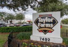 Orlando, Fl, USA - January 5, 2022: Taylor Farms headquarters in Orlando, Fl, USA. Taylor Farms Florida Inc is an American Food products supplier.