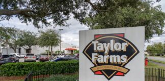 Orlando, Fl, USA - January 5, 2022: Taylor Farms headquarters in Orlando, Fl, USA. Taylor Farms Florida Inc is an American Food products supplier.